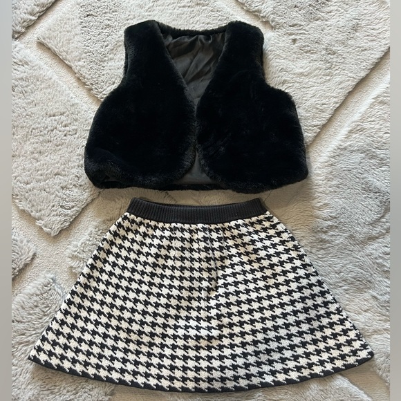Rachel Zoe vest and skirt set for girls - Picture 1 of 4